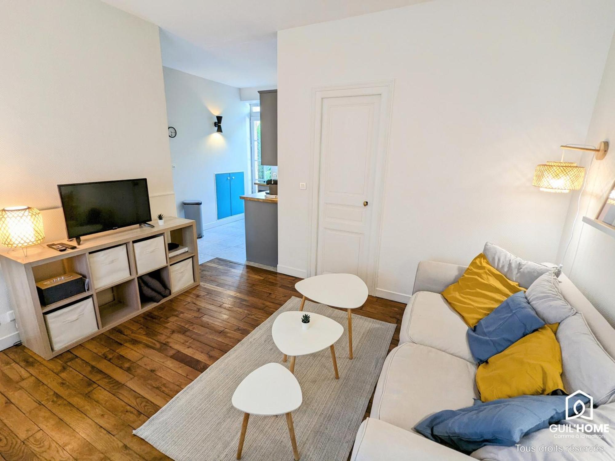 Ferienwohnung O Plaisir Des Sens * Jardin * Parking * Plain-Pied Orléans Exterior foto